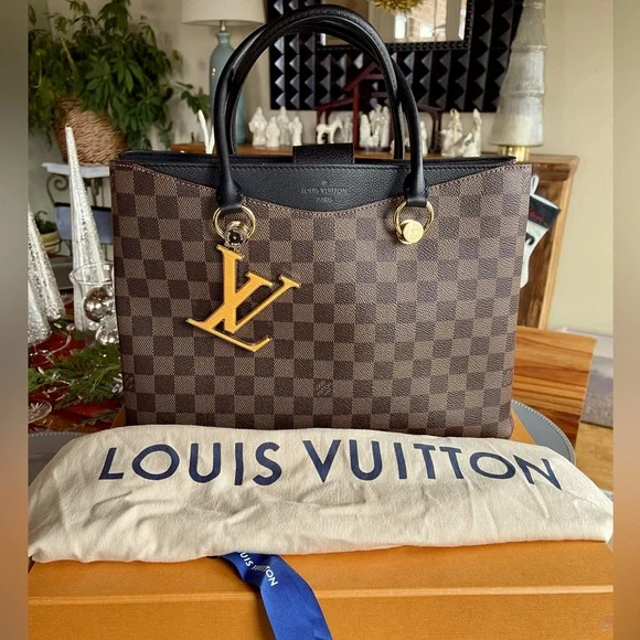Shoulder Bag Lv Riverside Bag LOUIS VUITTON Riverside Bag Damier